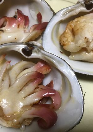 ホッキ貝のバター炒め-レシピのメイン写真