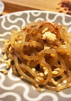 糸こんにゃくと鶏ひき肉のキンピラ-レシピのメイン写真