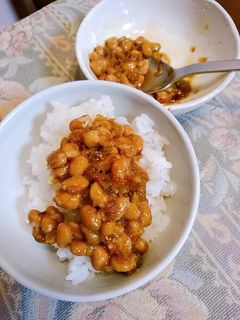 湯豆腐のタレで 納豆ご飯-レシピのメイン写真