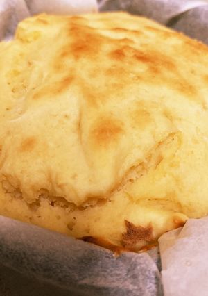 ぐりとぐら風！？豆腐ホットケーキマフィン-レシピのメイン写真