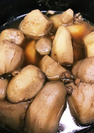 簡単、里芋とシーチキンの煮物-レシピのメイン写真