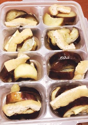 幼児食 取分け可 茄子と油揚げのさっと煮-レシピのメイン写真