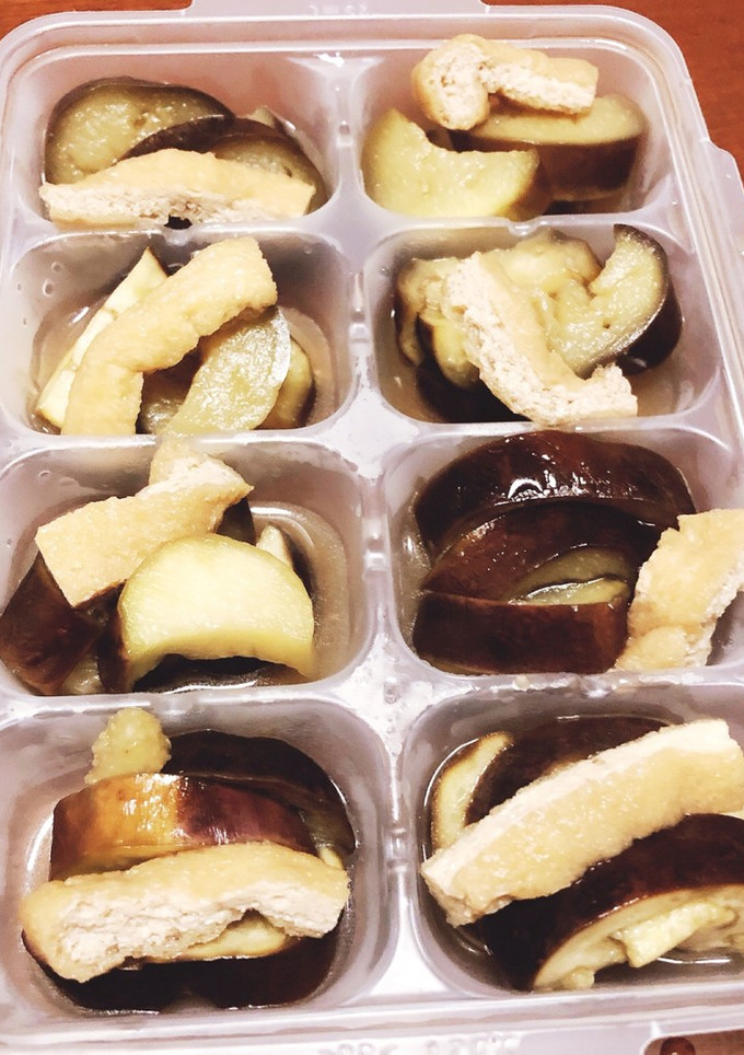 幼児食 取分け可 茄子と油揚げのさっと煮-レシピのメイン写真