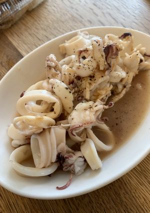 ★簡単！イカのニンニク風味炒め★-レシピのメイン写真