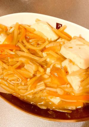 豆腐の和風餡かけ煮込み-レシピのメイン写真