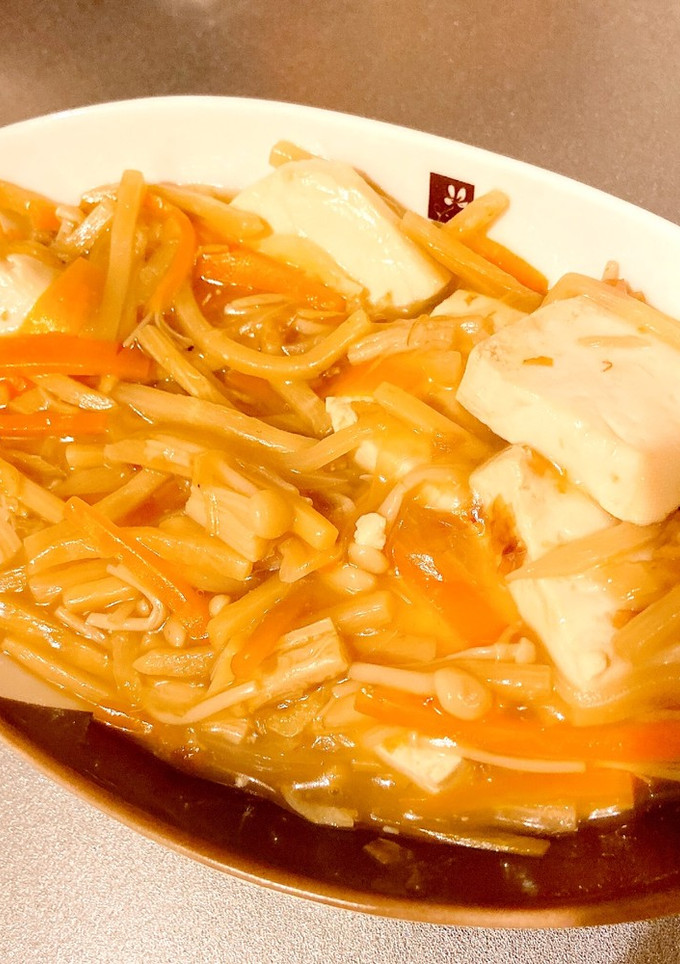 豆腐の和風餡かけ煮込み-レシピのメイン写真
