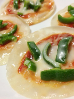 餃子の皮ピザ-レシピのメイン写真