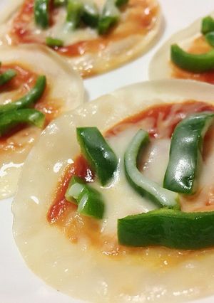 餃子の皮ピザ-レシピのメイン写真