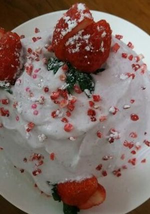 いちごのドームケーキ-レシピのメイン写真