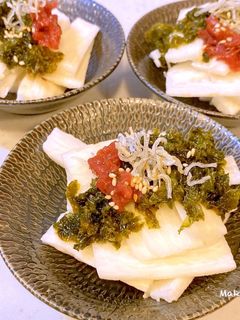 長芋の青さのせ〜酢の物(^^)♡-レシピのメイン写真