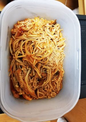 きのこのブルダックソース炒め-レシピのメイン写真