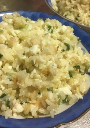 卵白大量消費に白い炒飯-レシピのメイン写真