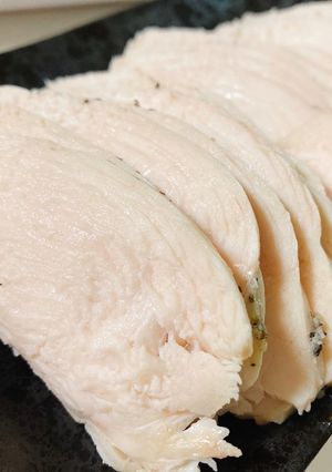 鶏むねでしっとりハム-レシピのメイン写真