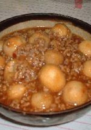 豚ひき肉とさといものピリカラ煮-レシピのメイン写真