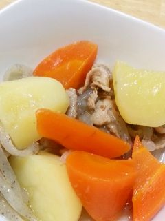 薄切り豚肉がホロホロ…塩肉じゃが-レシピのメイン写真