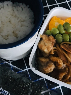 ナポリタン弁当-レシピのメイン写真