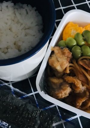 ナポリタン弁当-レシピのメイン写真