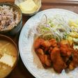 夕飯!コーン ベーコン マカロニサラダ