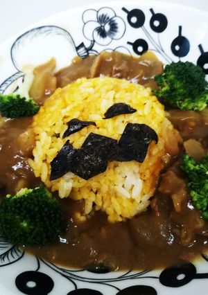 簡単に♪お手軽に♪ハロウィンカレー♪-レシピのメイン写真