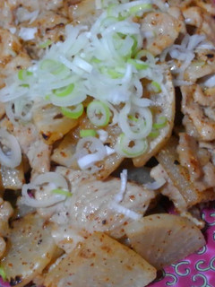 大根と豚肉の粒マスタード炒め-レシピのメイン写真