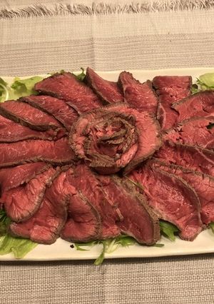輪島の塩を使ったローストビーフ♬-レシピのメイン写真