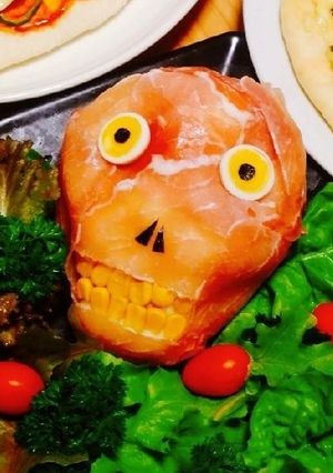 ハッピーハロウィン♪ゾンビサラダ-レシピのメイン写真