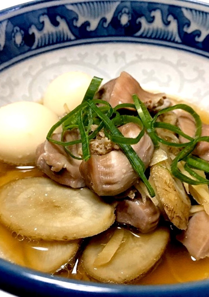 砂肝とゴボウの生姜煮-レシピのメイン写真