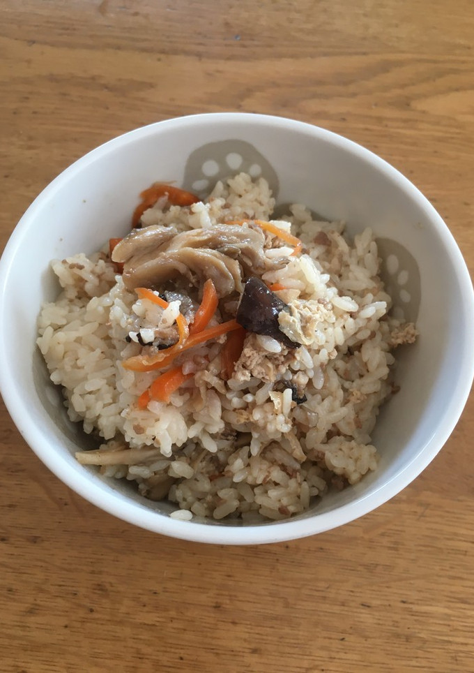 舞茸としいたけde秋の混ぜご飯☆-レシピのメイン写真