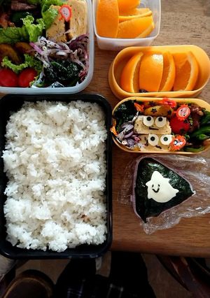 秋の弁当-レシピのメイン写真
