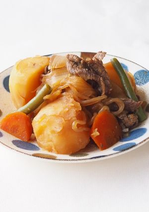 水なし!油なし!無水肉じゃが-レシピのメイン写真