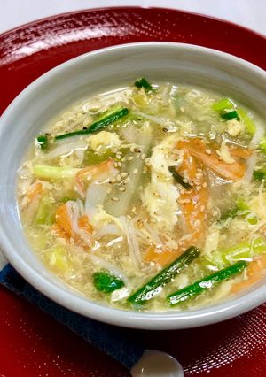 白菜とカニカマの中華スープ★簡単-レシピのメイン写真