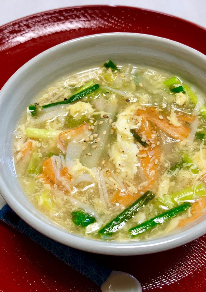 白菜とカニカマの中華スープ★簡単-レシピのメイン写真