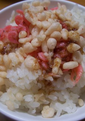 桜エビ＆揚げ玉丼-レシピのメイン写真