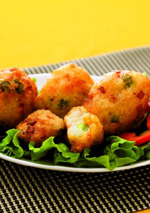 山芋のふんわり揚げ♪-レシピのメイン写真