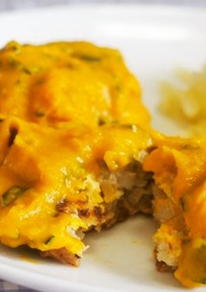 かぼちゃのソースのハンバーグ！甘くて美味-レシピのメイン写真
