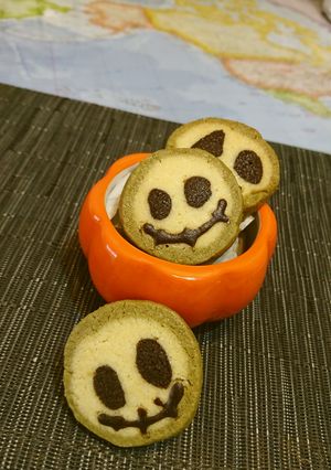 ハロウィンに！アイスボックスクッキー♪-レシピのメイン写真