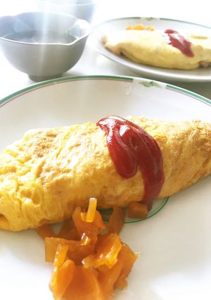 オムライス♪スープ付き-レシピのメイン写真