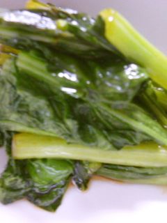 小松菜の炒め物-レシピのメイン写真