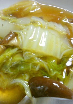 簡単白菜のあんかけ-レシピのメイン写真