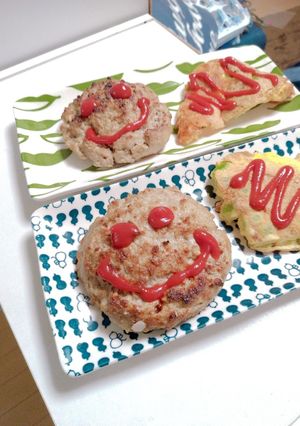 ☆魚焼きグリルで！絶品ハンバーグ☆-レシピのメイン写真
