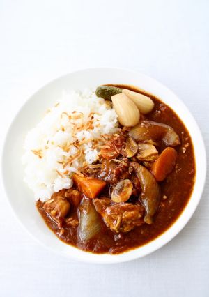 野菜の旨味たっぷり【無水チキンカレー】-レシピのメイン写真