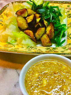 No2262温野菜サラダ茹で揚げ胡麻マヨ-レシピのメイン写真