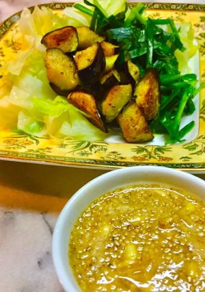 No2262温野菜サラダ茹で揚げ胡麻マヨ-レシピのメイン写真