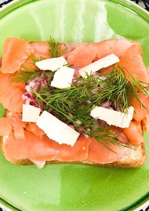 簡単！デンマークで食べたスモーブロー-レシピのメイン写真