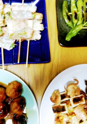 おうちでバラエティ焼き鳥！-レシピのメイン写真