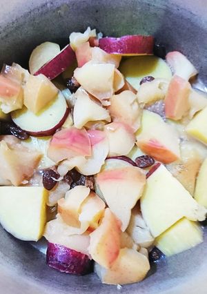 さつまいもと林檎の重ね煮-レシピのメイン写真