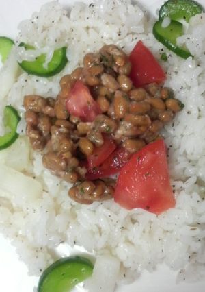 納豆で☆大満足☆おにぎり達♪-レシピのメイン写真