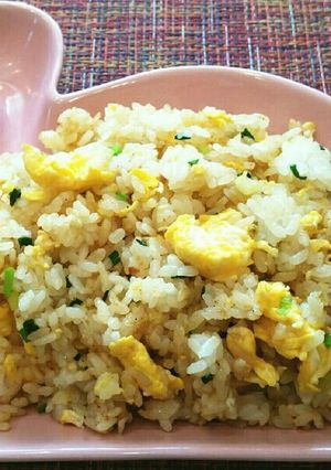 息子が好きな♡卵とネギのシンプル和風炒飯-レシピのメイン写真