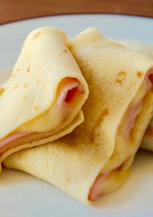 【軽食】もっちり♪ハムチーズブリトー-レシピのメイン写真