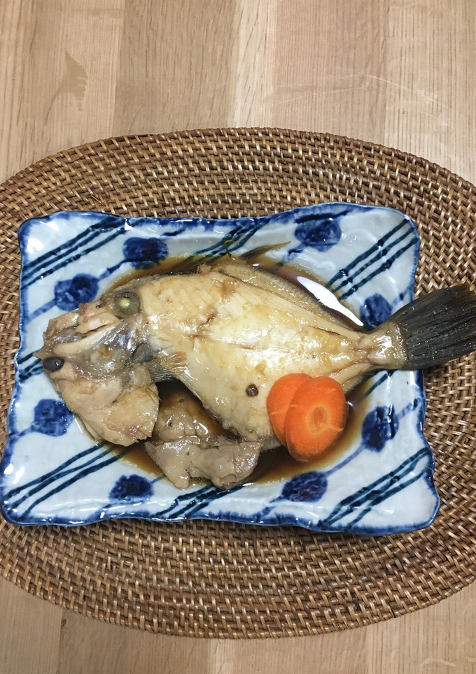 丸はぎの煮付け（下処理から）-レシピのメイン写真